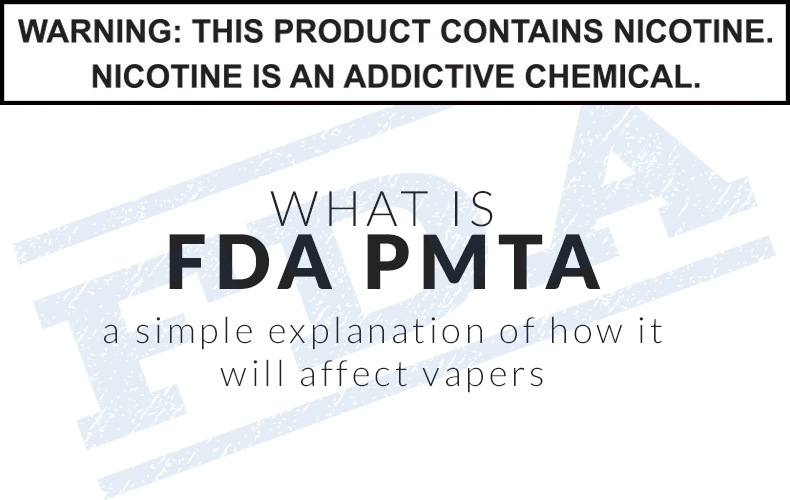 What is a PMTA