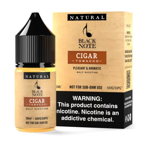 Black Note Cigar Blend 30ml Salt Nicotine