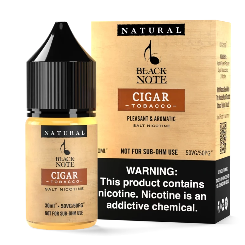 Black Note Cigar Blend 30ml Salt Nicotine