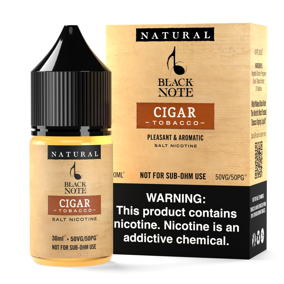 Black Note Cigar Blend 30ml Salt Nicotine