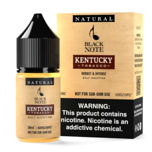 Black Note Kentucky Tobacco 30ml Salt Nicotine