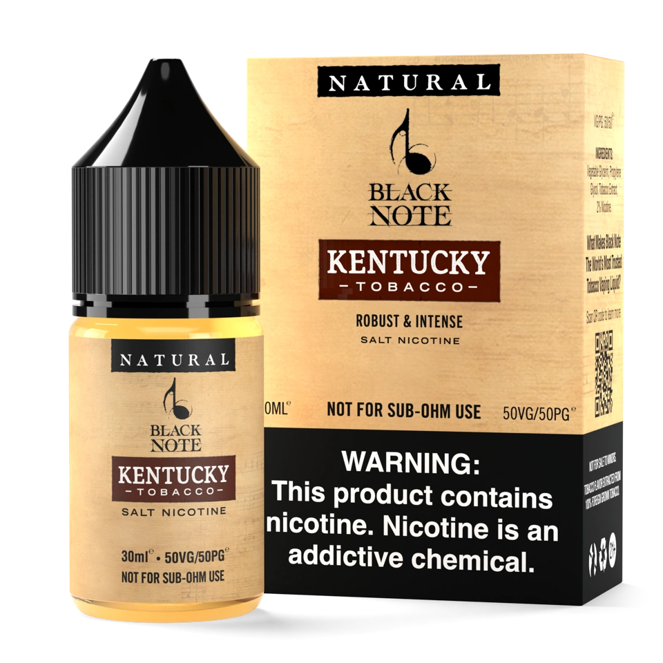Black Note Kentucky Tobacco 30ml Salt Nicotine