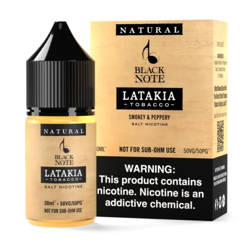 Latakia Tobacco Salt Nicotine