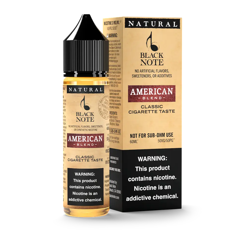 50-50 Bottle on the left - American Blend 2