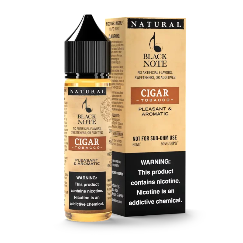 Black Note Cigar Blend 60ml 50-50