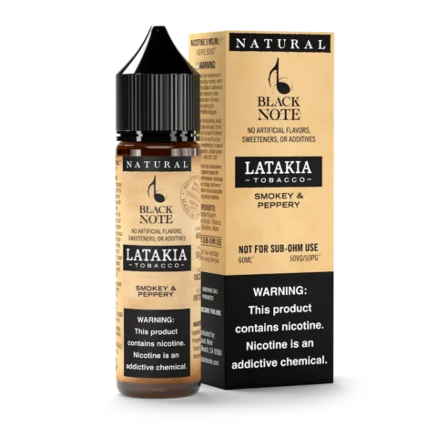 Black Note Latakia Tobacco 60ml 50-50