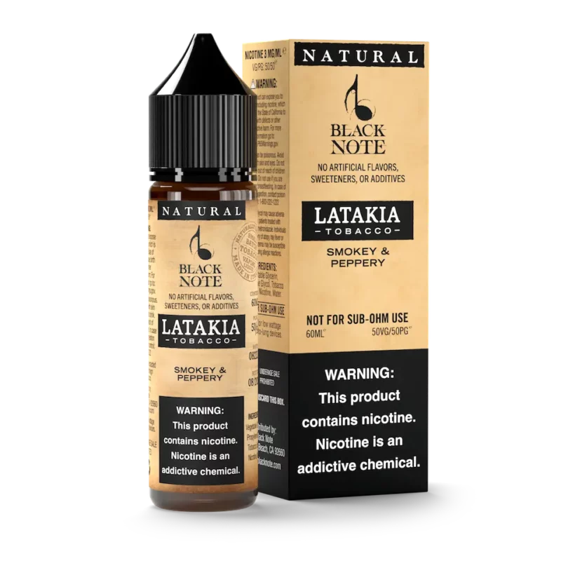 Black Note Latakia Tobacco 60ml 50-50
