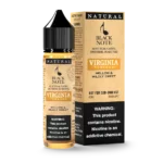 50-50 Bottle on the left - Virginia Tobacco