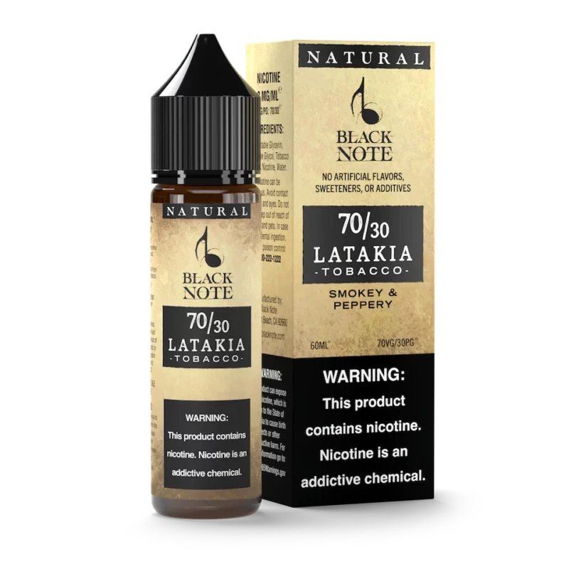 Black Note Latakia Tobacco 60ml 70-30