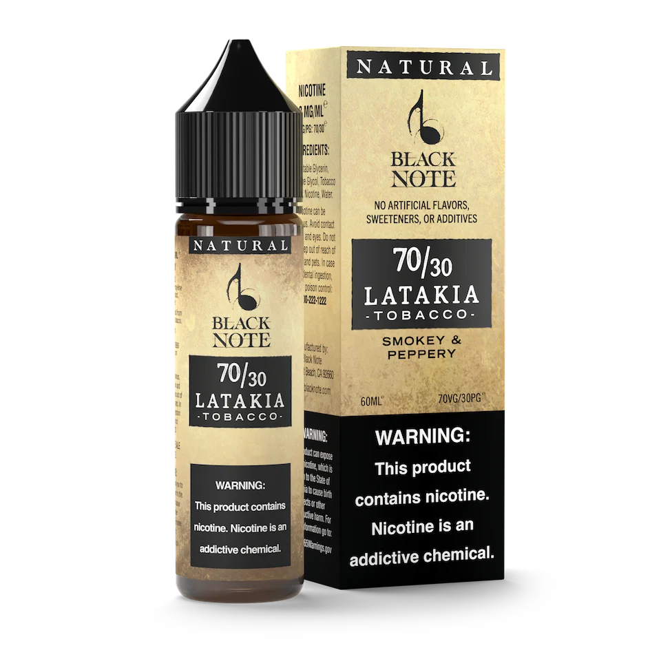 Black Note Latakia Tobacco 60ml 70-30