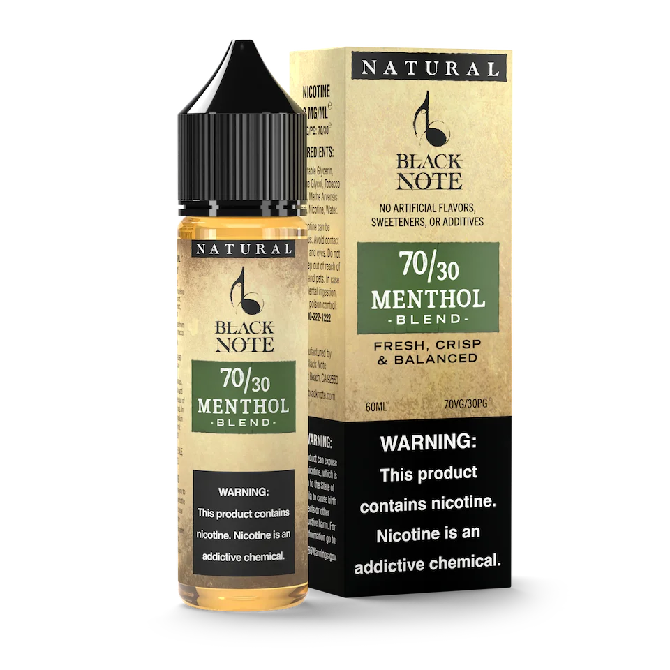 Black Note 70-30 Menthol Tobacco