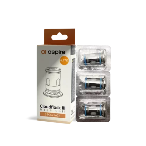 Aspire Cloudflask III 0.17Ω Mesh Coil (3-Pack)