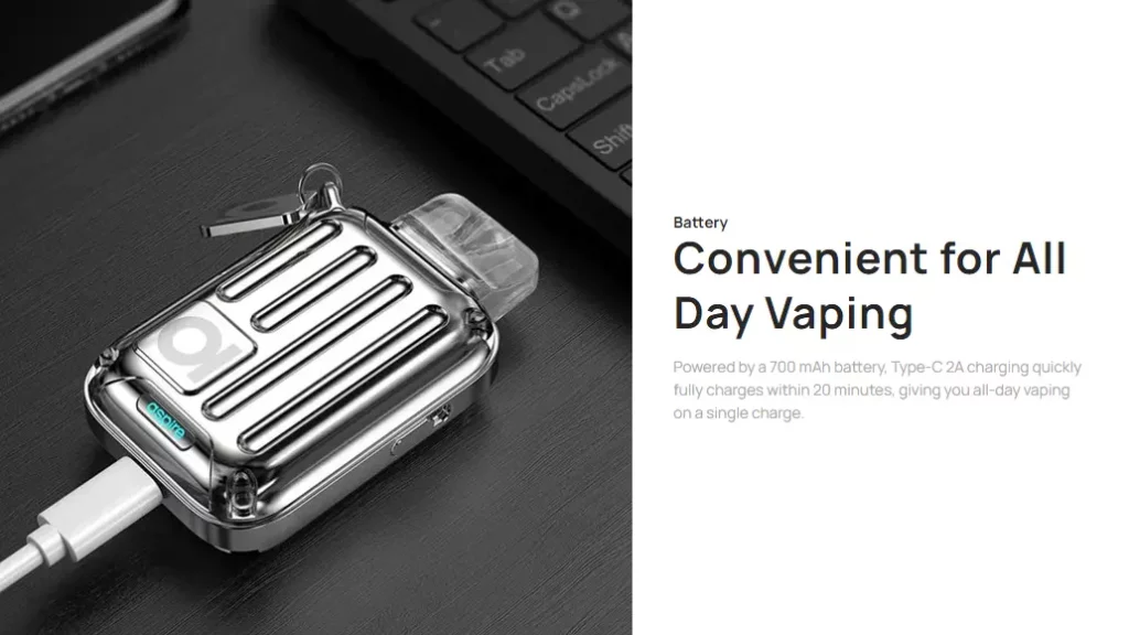 Aspire RIIL X Pod System Convenient for All Day Vaping