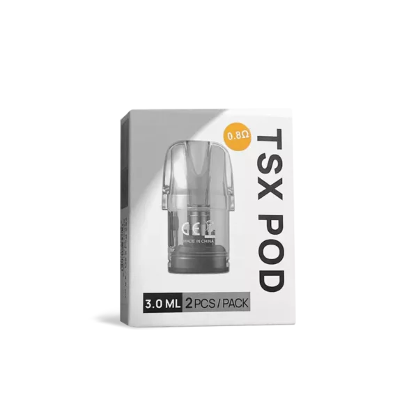 Aspire TSX Pod 0.8Ω (3.0 mL, 2-Pack)