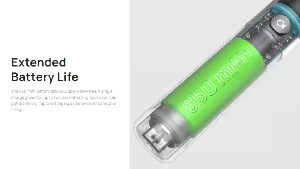 Aspire Cyber G Pod System Extended Battery Life