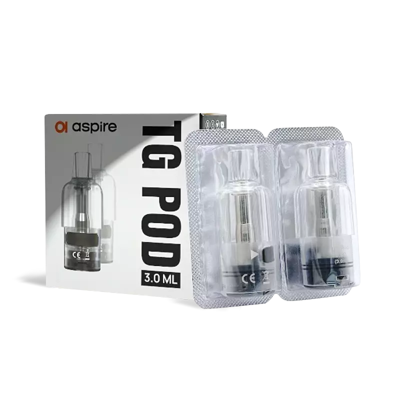 Aspire TG Pod 3mL 0.8Ω (2-Pack)