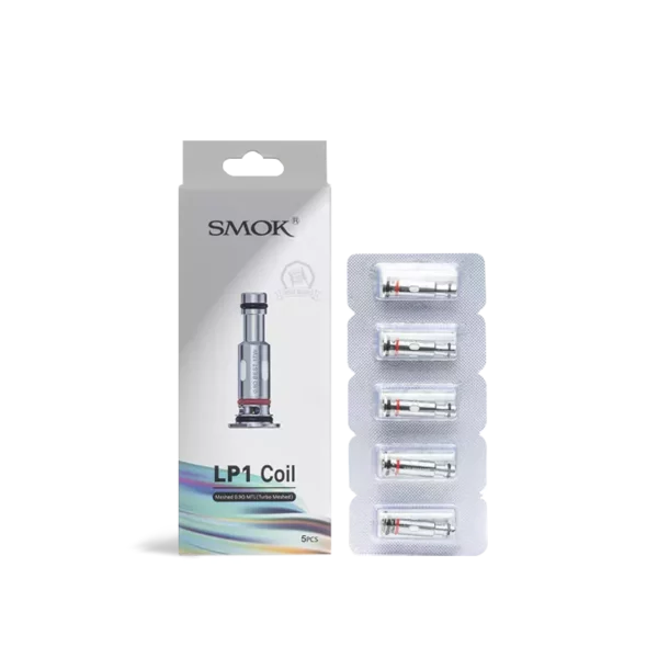 Smok LP1 Replacement Mesh MTL Turbo Meshed Coils 0.9Ω (5-Pack)
