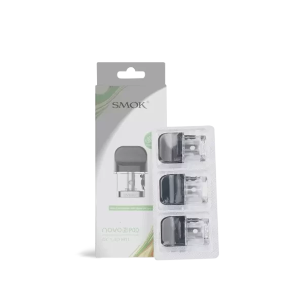 Smok Novo 2 Replacements Pods 2mL 1.4Ω (3-Pack)