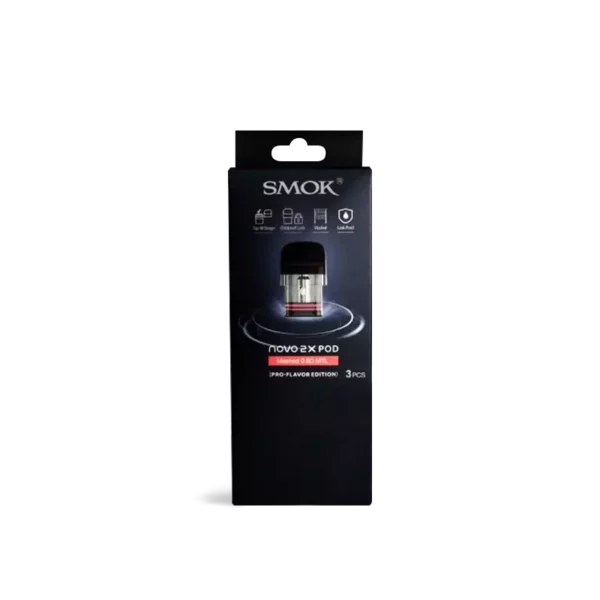 Smok Novo 2X Replacements Pods 2mL 0.9Ω (3-Pack)