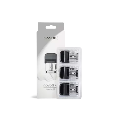 Smok Novo 3 Replacements Pods 2mL 0.8Ω (3-Pack)
