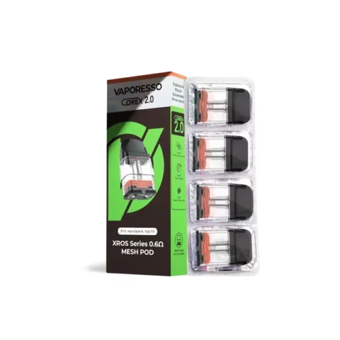 Vaporesso XROS Pod corex 2.0 3ml 0.6Ω (4-Pack)