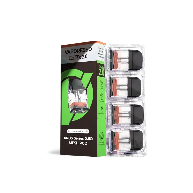 Vaporesso XROS Pod corex 2.0 3ml 0.6Ω (4-Pack)
