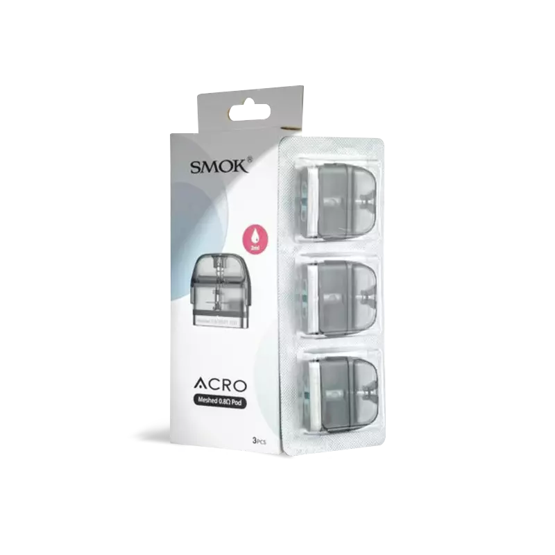 Smok Acro Replacements Pods 0.8Ω (3-Pack)