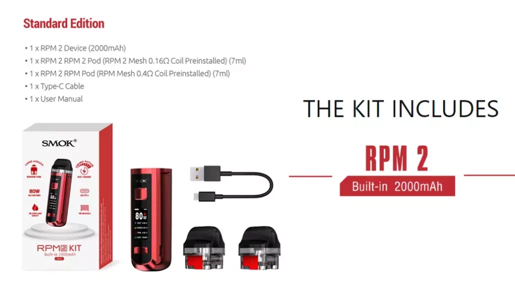 Smok RPM 2 Pod Mod Kit - 2