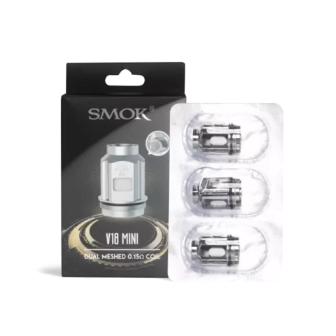 Smok V18 Mini Replacement Coils 0.15Ω (3-Pack)