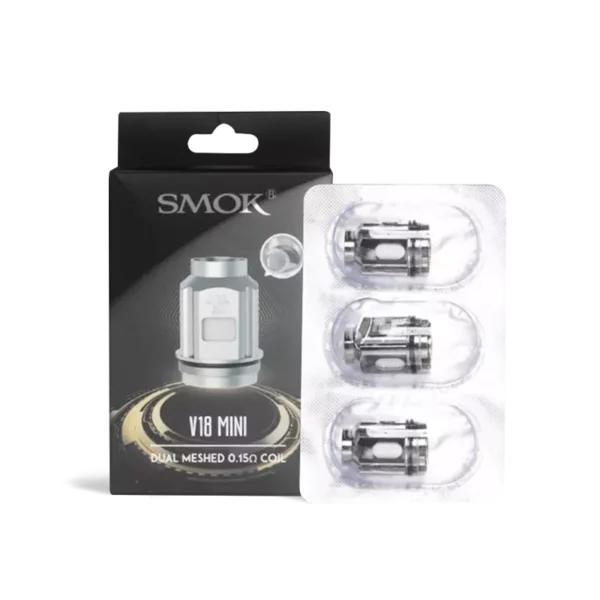 Smok V18 Mini Replacement Coils 0.15Ω (3-Pack)