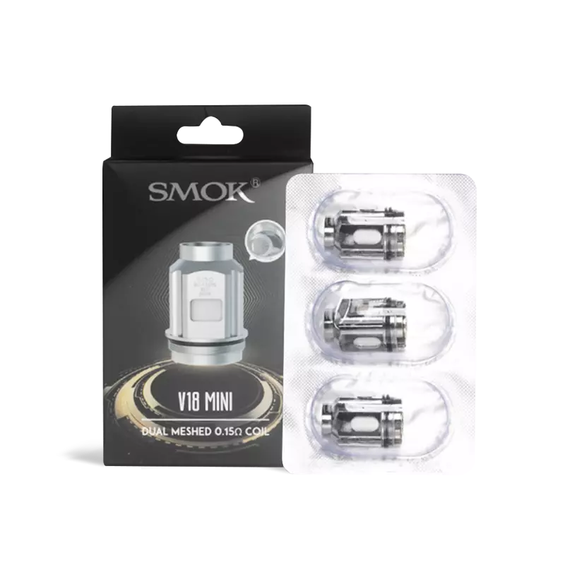 Smok V18 Mini Replacement Coils 0.15Ω (3-Pack)