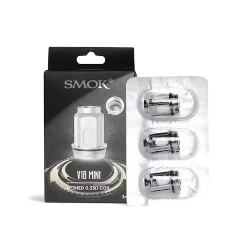 Smok V18 Mini Replacement Coils 0.33Ω (3-Pack)