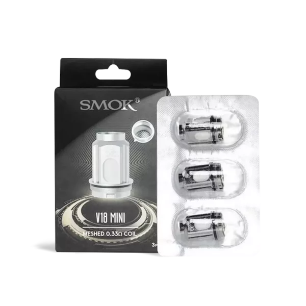 Smok V18 Mini Replacement Coils 0.33Ω (3-Pack)