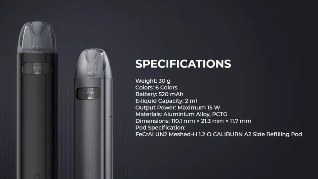 Uwell Caliburn A2S (A2 S) Pod System - 12