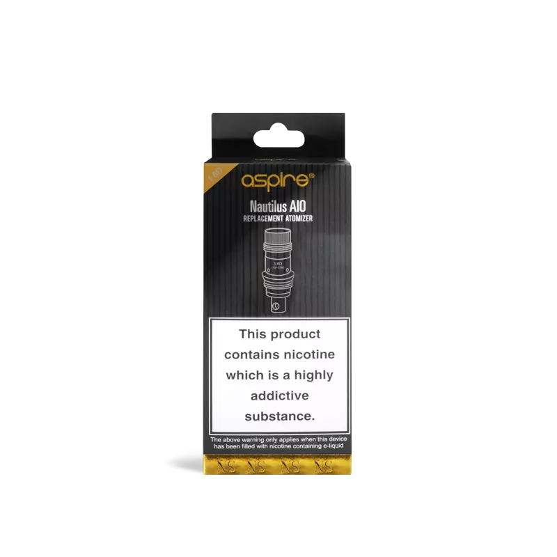 Aspire Nautilus AIO Replacement Atomizer 1.8Ω (5-Pack)