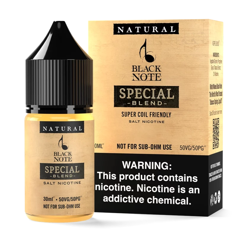 Latakia Tobacco Salt Nicotine - The Quartet by Black Note