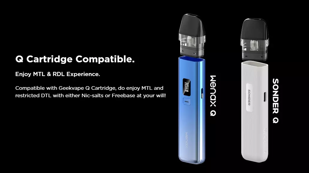 GeekVape Sonder Q E-Zigarette ☀ Pod-System für MTL & RDL, 11,90 €