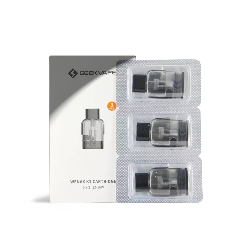 GeekVape Wenax K1 Replacement Pods 0.8Ω (3-Pack)