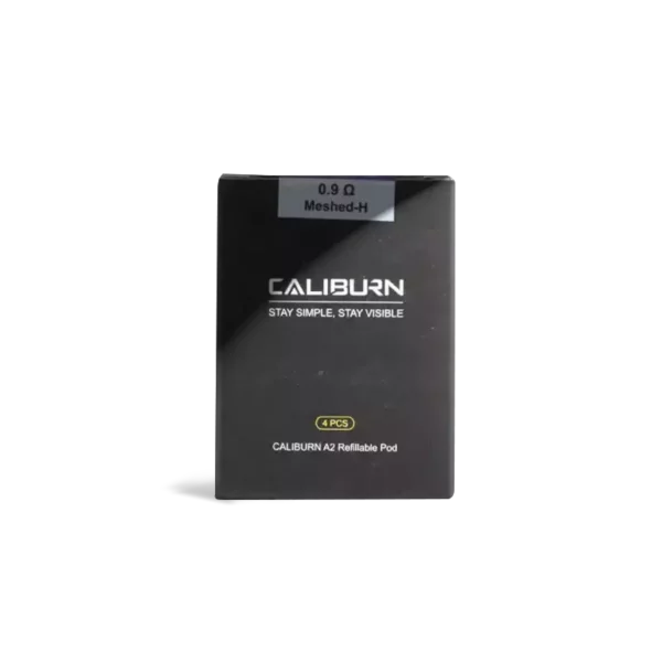 Uwell Caliburn A2 Replacement Pods 0.9Ω (4-Pack)