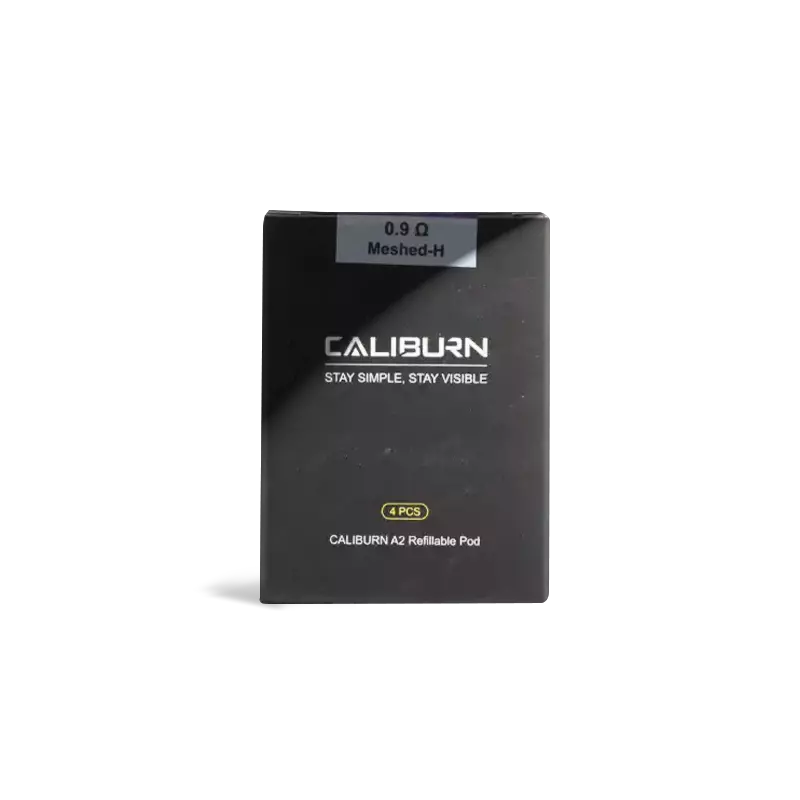 Uwell Caliburn A2 Replacement Pods 0.9Ω (4-Pack)