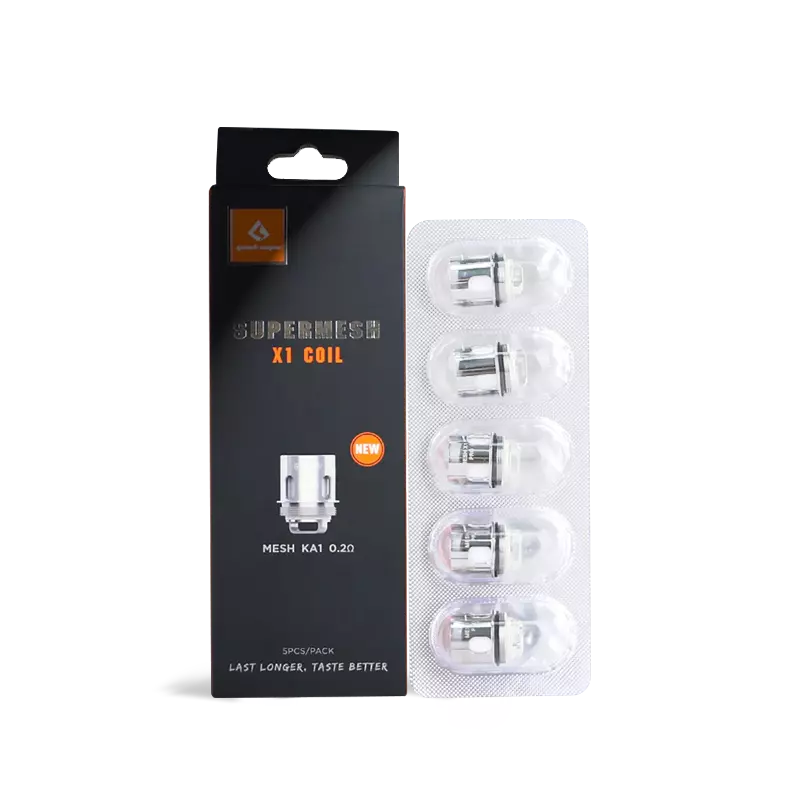 GeekVape Supermesh X1 Replacement Coils 0.2Ω (5-Pack)