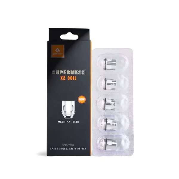 GeekVape Supermesh X2 Replacement Coils 0.4Ω (5-Pack)
