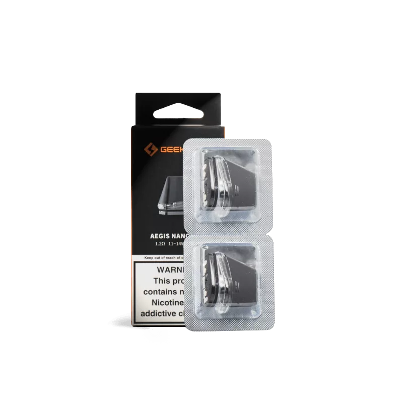 Geekvape Aegis Nano Replacement Pods 1.2Ω (2pcs/pack)