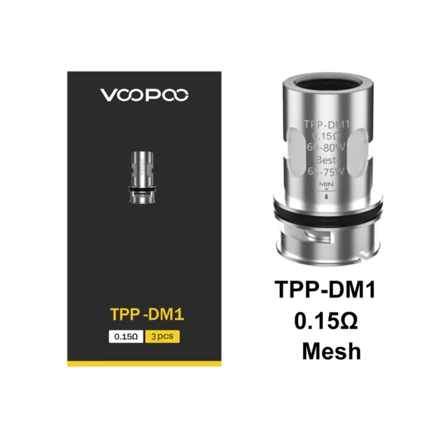VooPoo 0.15ohm TPP-DM1 Coils