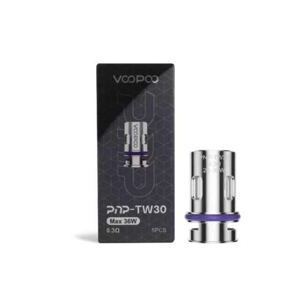 Voopoo PnP-TW30 Replacement Mesh Coils 0.3Ω (5-Pack)