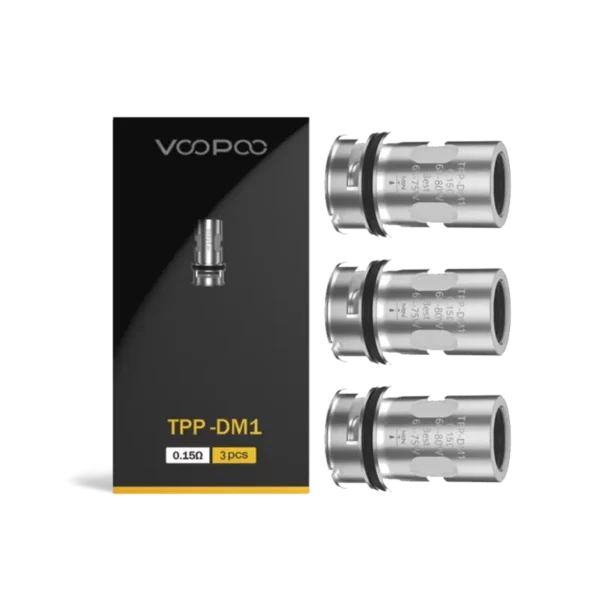 Voopoo TPP-DM1 Replacement Mesh Coils 0,15Ω (3-Pack)