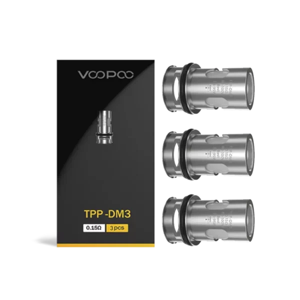 Voopoo TPP-DM3 Replacement Mesh Coils 0,15Ω (3-Pack)