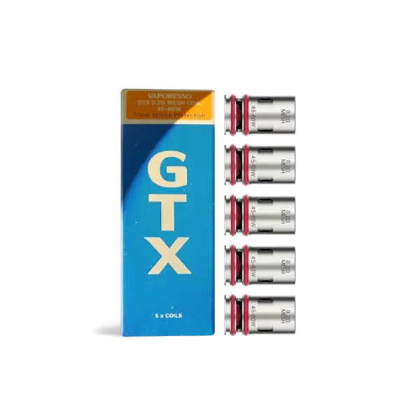 Vaporesso GTX Replacement Coils 0.2Ω (5-Pack)