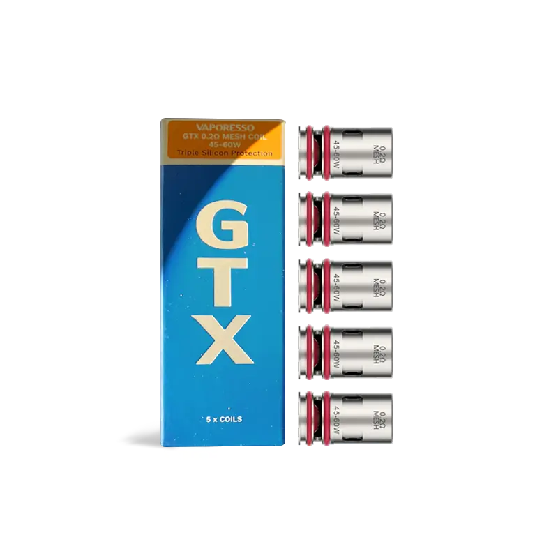 Vaporesso GTX Replacement Coils 0.2Ω (5-Pack)