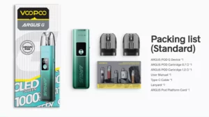 Voopoo Argus G Pod System — technical image 13